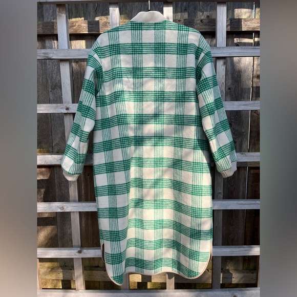 The Great Long Plaid Bomber Jacket - Picture 5 of 12